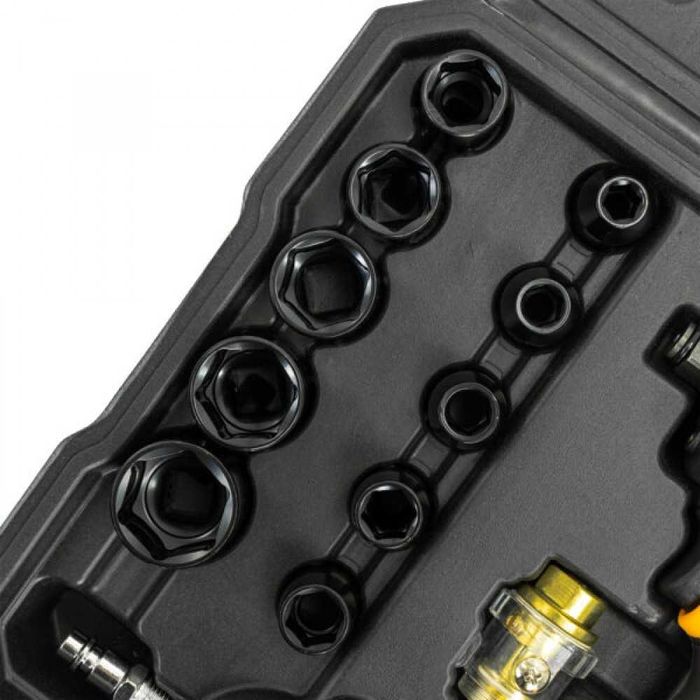 Пневматичен ударен гайковерт с къс шпиндел 1200Nm 12 с вложки JCB