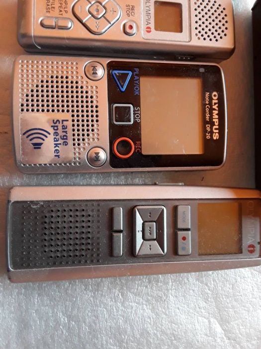 5 броя оригинални журналистически магнетофони-за части