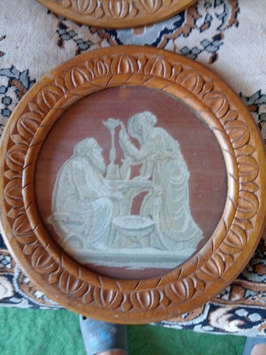 Vând set de 4 goblenuri vechi