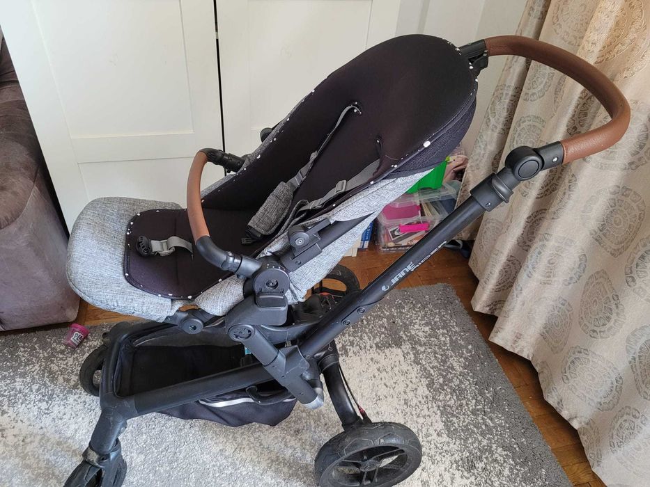 Cărucior 3 în 1 Jane Matrix Light 2– suspensii premium, stare f. buna