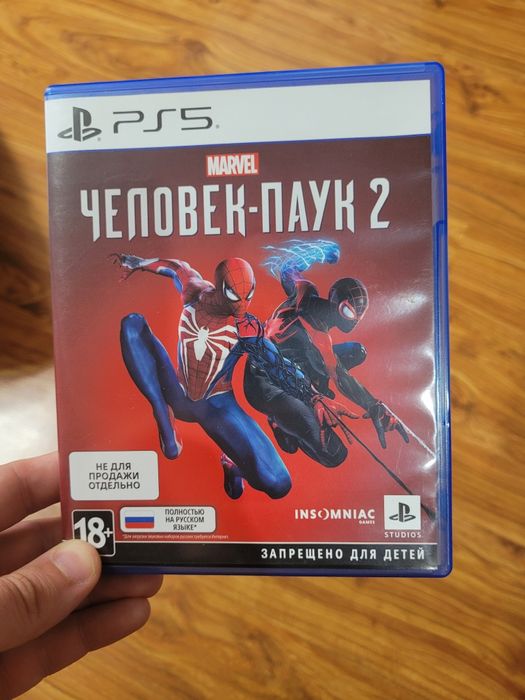 Marvel spider man 2 ps5 диск