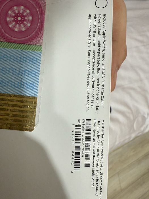 Продаю Apple watch se (2 gen) 44mm midnight