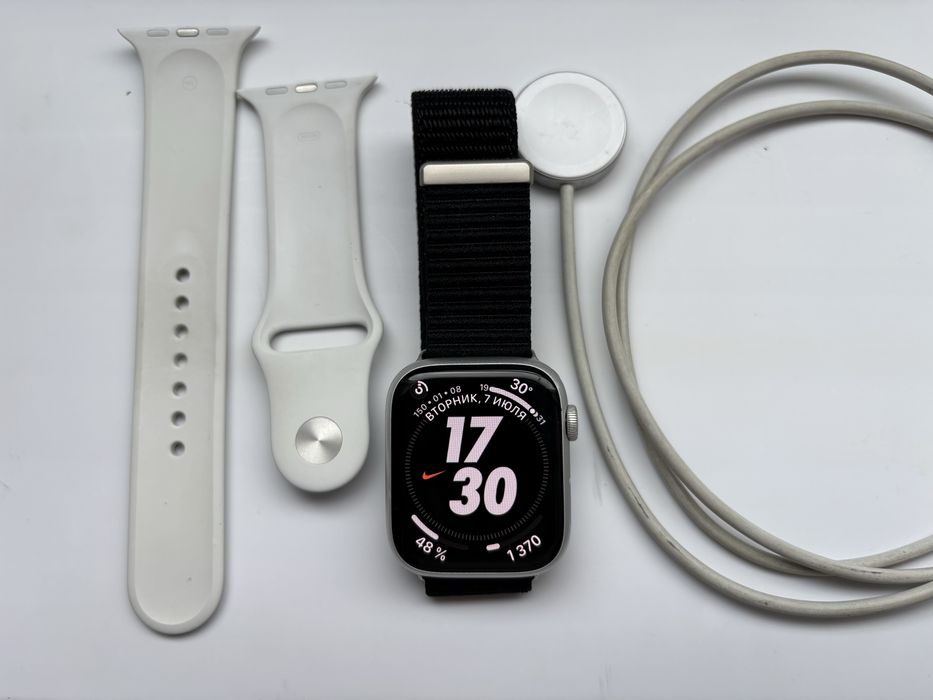 Apple Watch Series 8 45mm GPS Silver 99% АКБ
