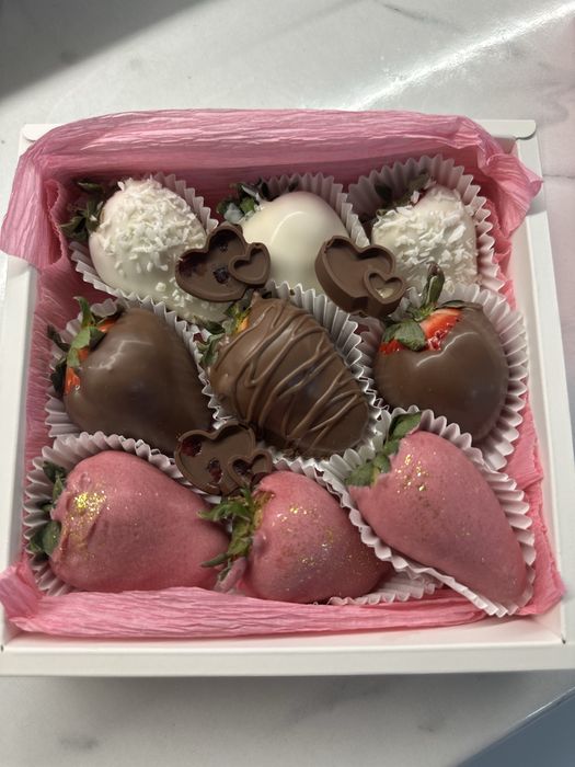 Клубника в шоколаде Callebaut