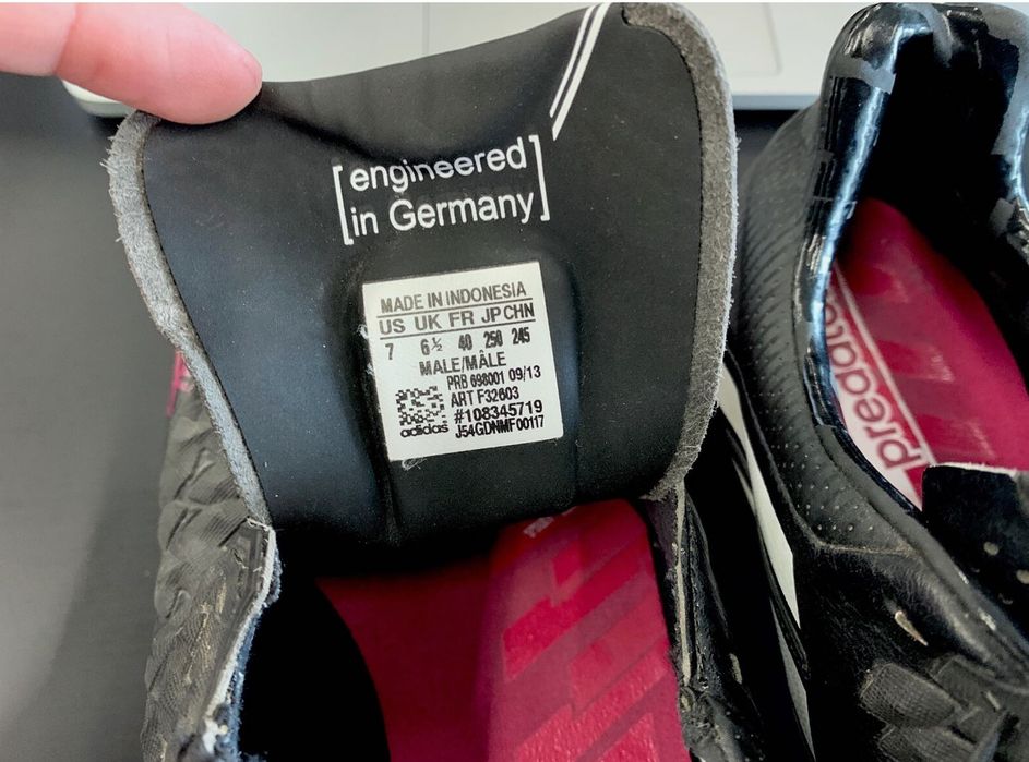 Adidas Predator Lethal Zones SG FG бутонки 40