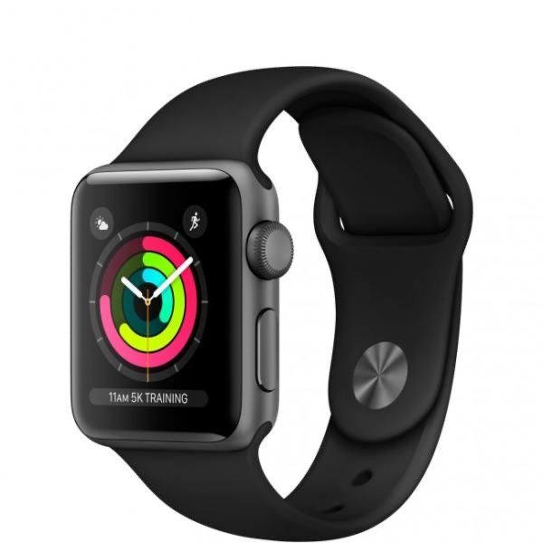 Apple Watch Series 3 38mm Space Gray Aluminum