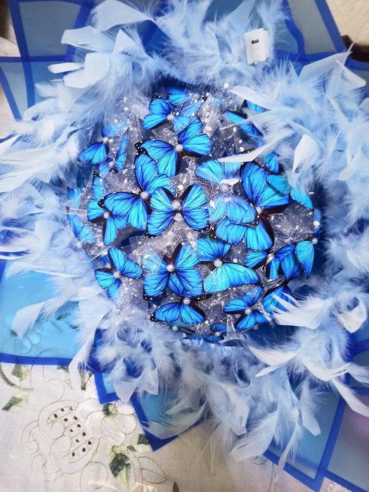 Mandarin buket Kapalakli buket Букет из бабочек Mandarin Buket