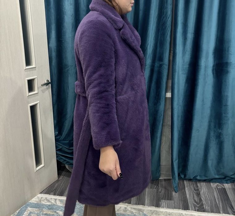 Продам эко шубу длинную