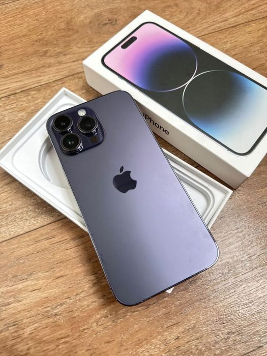 Iphone 14 pro max 128гб с коробкой