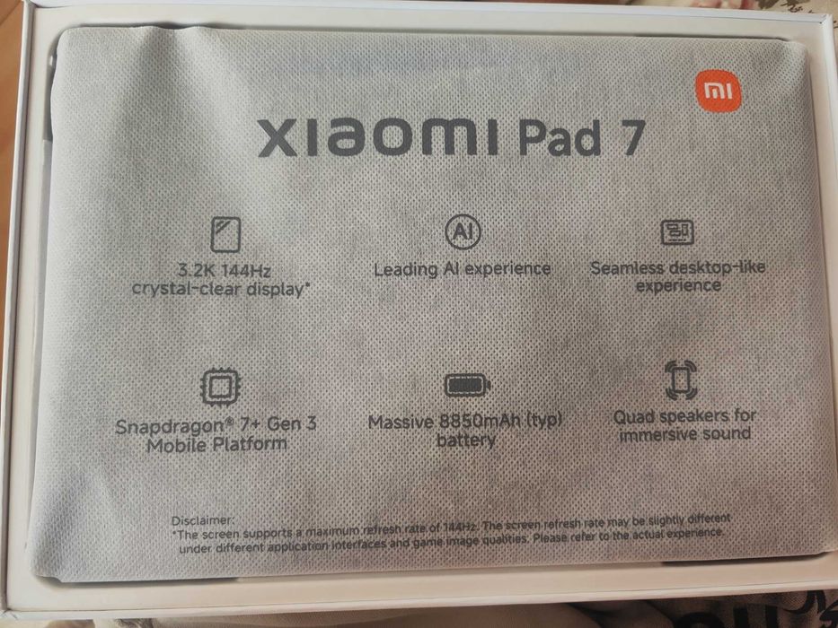 Xiaomi pad 7 като нов