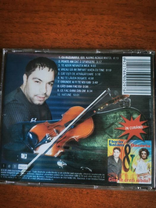 Cd uri Manele Carmen Serban Costi Florin Salam
