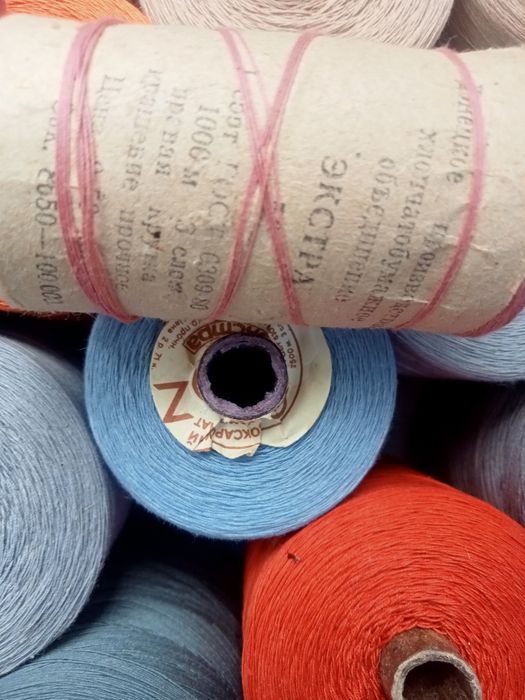 Продам нитки х/б 80