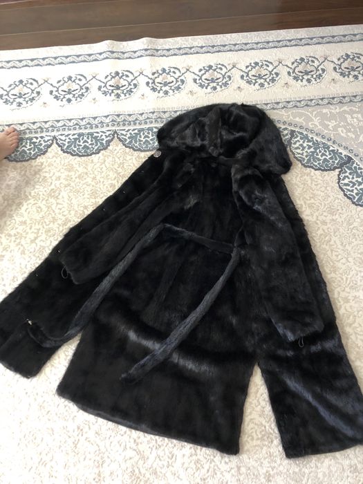 Шуба из натуральный кожа