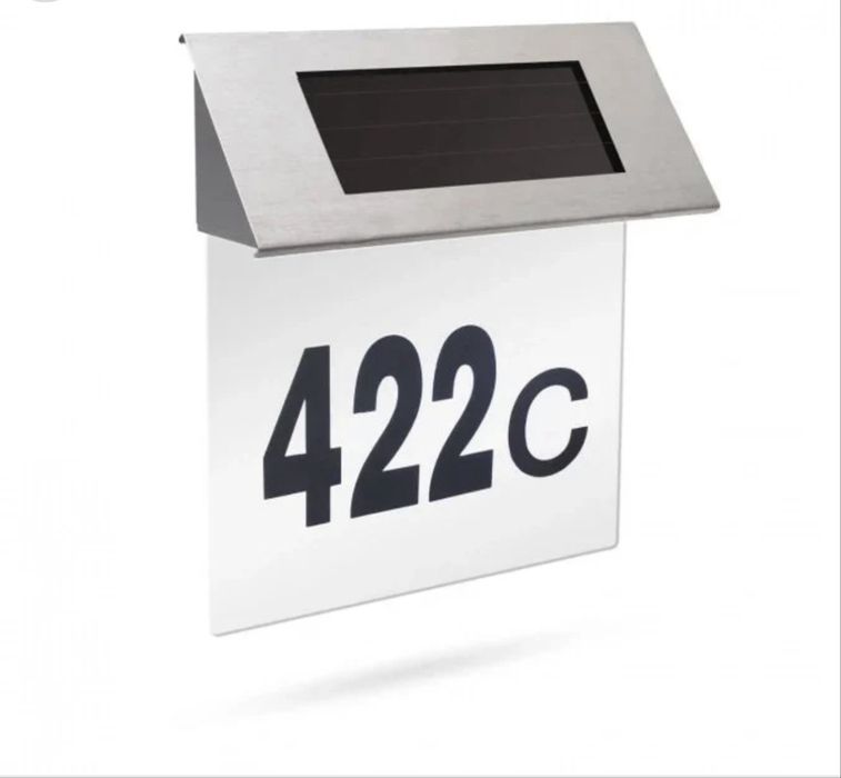 Numar de casa din inox