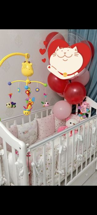 Бортики на детскую кровать