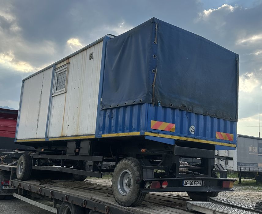 Vand container vagon forestier dormit remorca inmatriculat