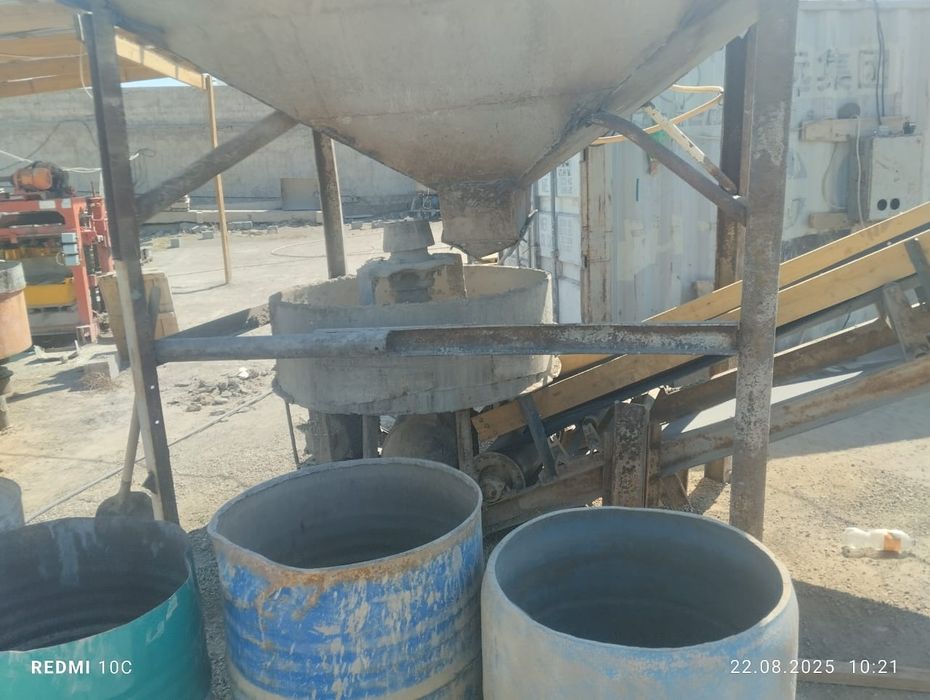 Пескоблочный станок