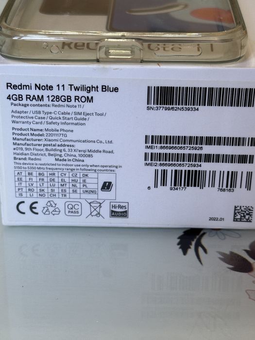 Продам Xiaomi note 11 6/128