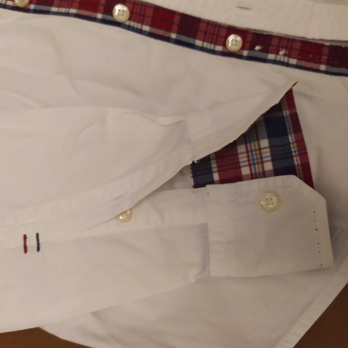 Рубашка белая, мужская размер S