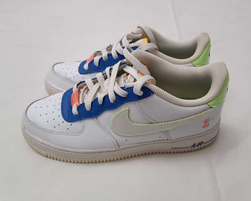 Nike AIR Force 1 LV8 GS Shoes оригинални спортни обувки 40 Найк кецове