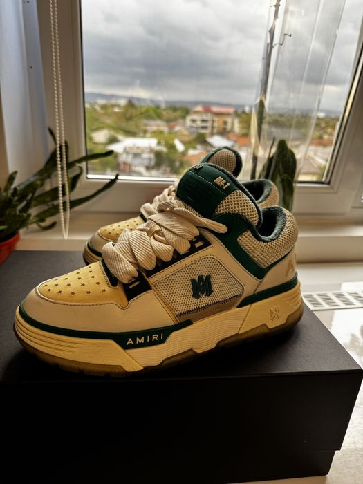 AMIRI MA-1 White/Green