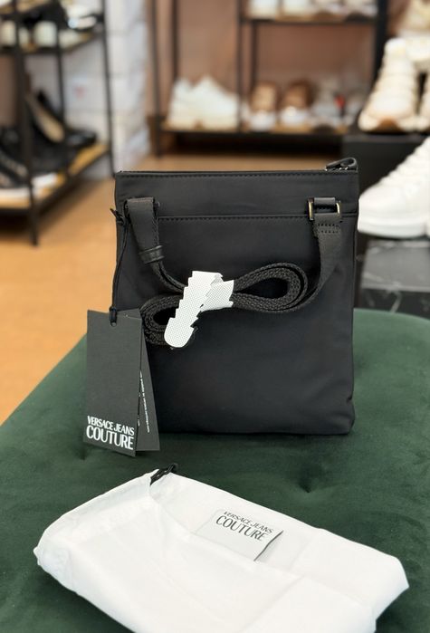 VERSACE JEANS COUTURE Bonded Pouch – Оригинална дизайнерска чанта