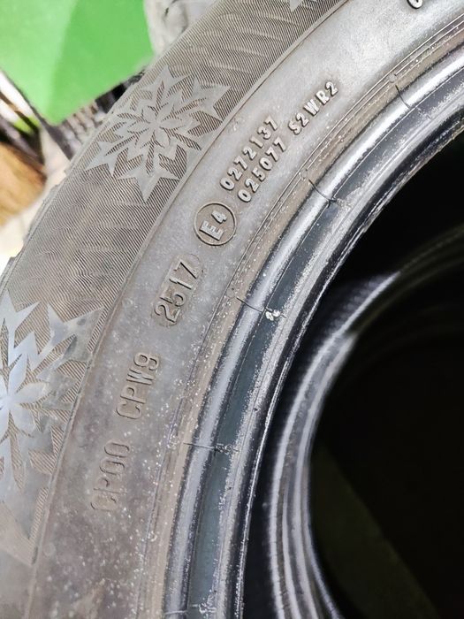 3 бр зимни 225/55/17 Continental