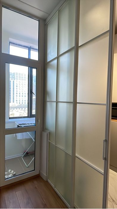 Перегородка стеклянная