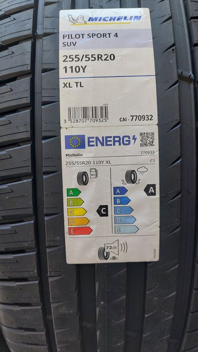 Нови гуми 255/55/20 Michelin Pilot Sport 4 Suv 4 броя