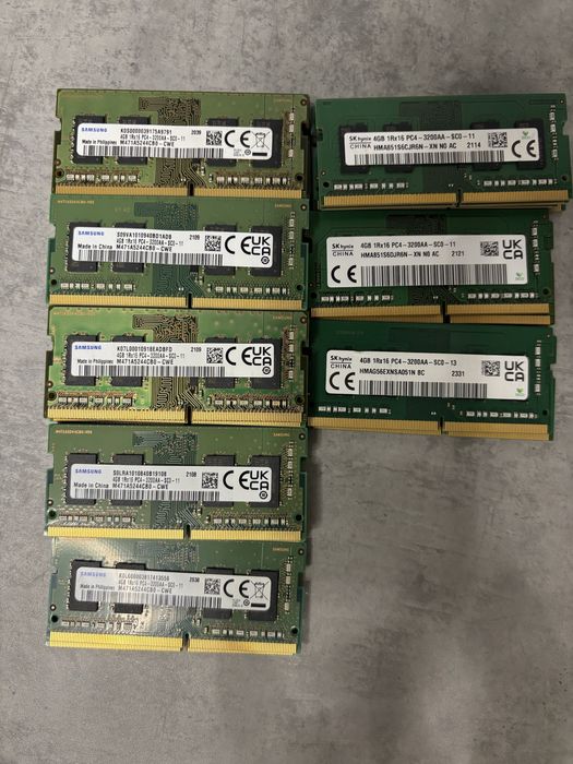 4GB DDR4 3200MHz RAM за лаптоп (SO-DIMM)