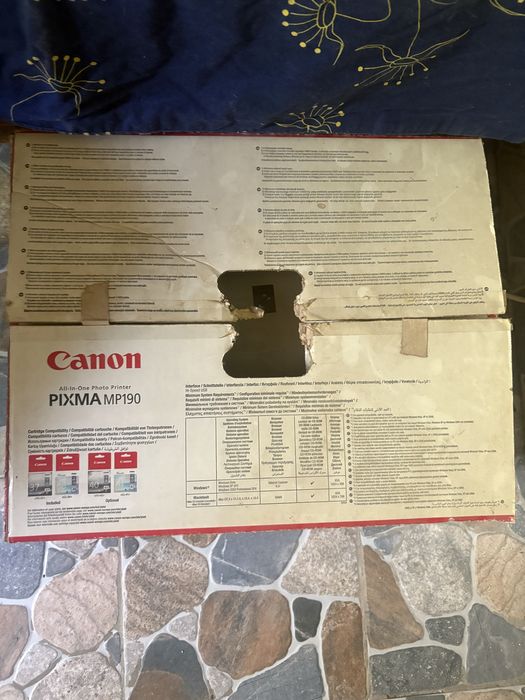Imprimanta Canon Pixma MP190 nouă fara cabluri