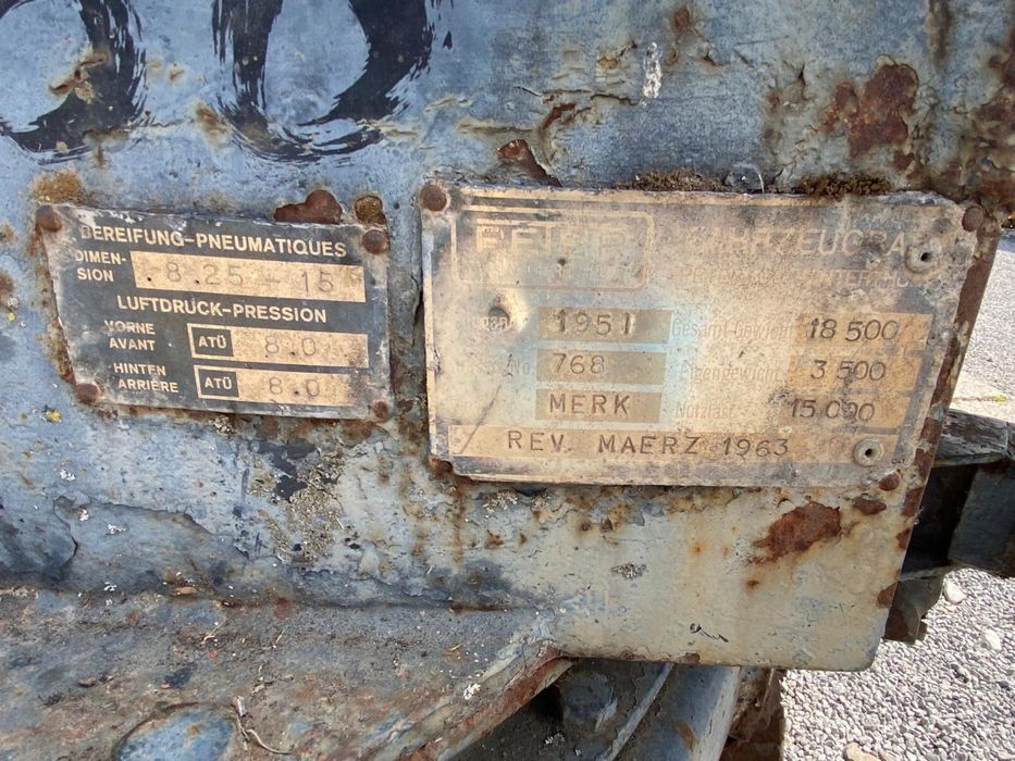 Remorca 18.5 tone 6.5 m lungime