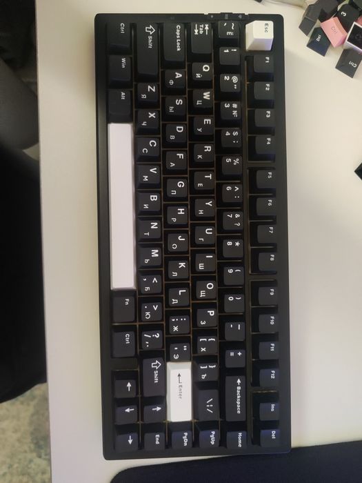 Клавиатура mchose g75 pro + кейкапы