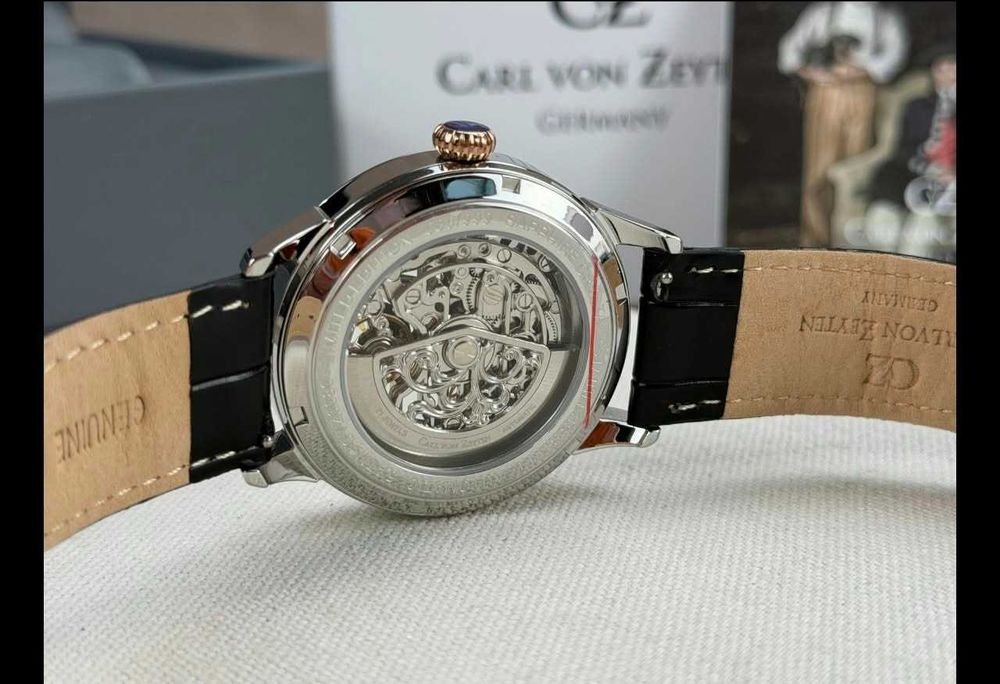 (Нов) Мъжки автоматичен часовник Carl von Zeyten Saphire