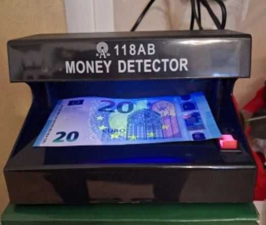Мини детектор, проверка банкноти, документи