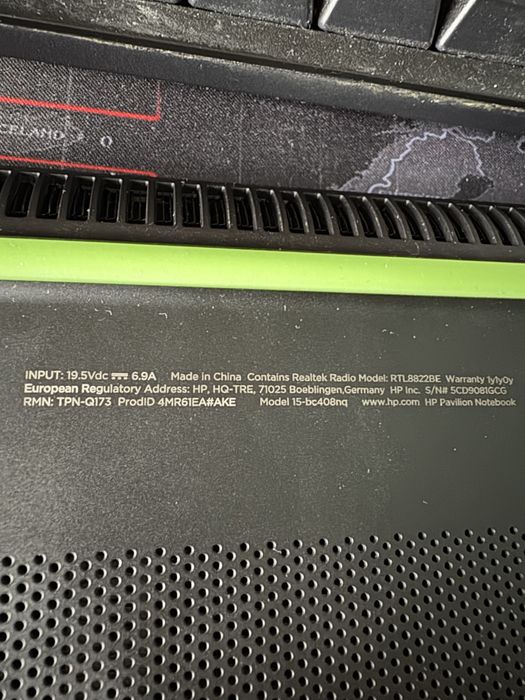 Laptop de gaming HP, ca nou