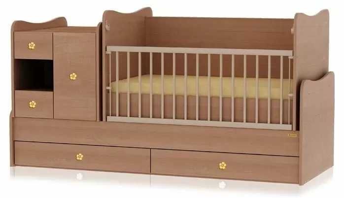 Lorelli Minimax кошара, легло и бюро + матрак и подматрачни рамки