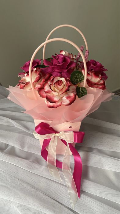 В наличии мыльные цветы