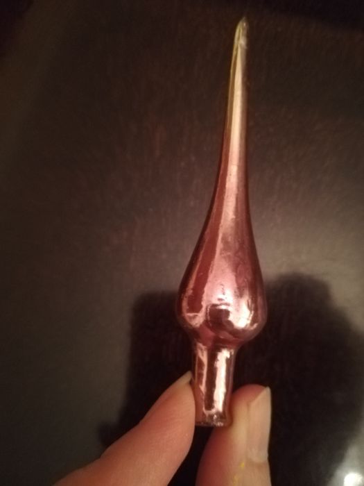 Елочная игрушка навершие на малютку