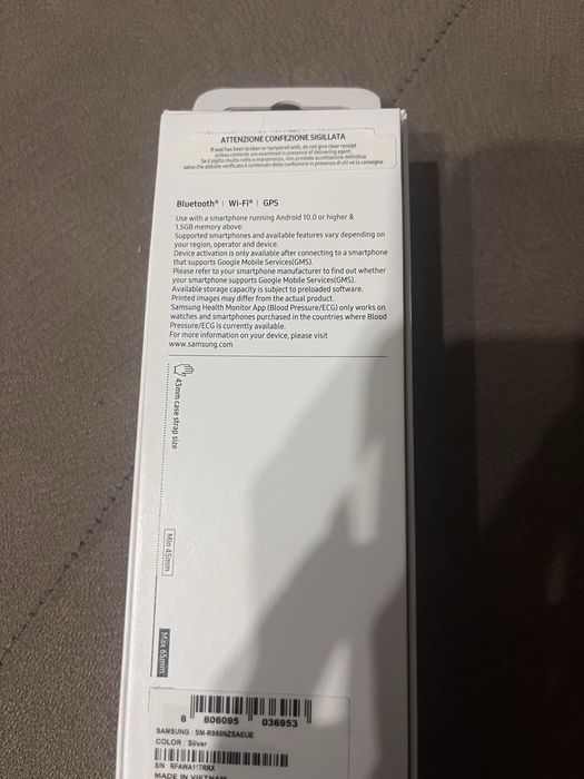 Samsung Galaxy Watch 6 – като нов, с 2 каишки