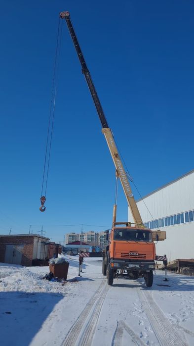 Сдам в аренду 25-тонный кран КамАЗ