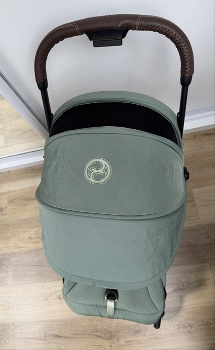 Carucior pentru calatorii Cybex Coya Rosegold / Leaf Green