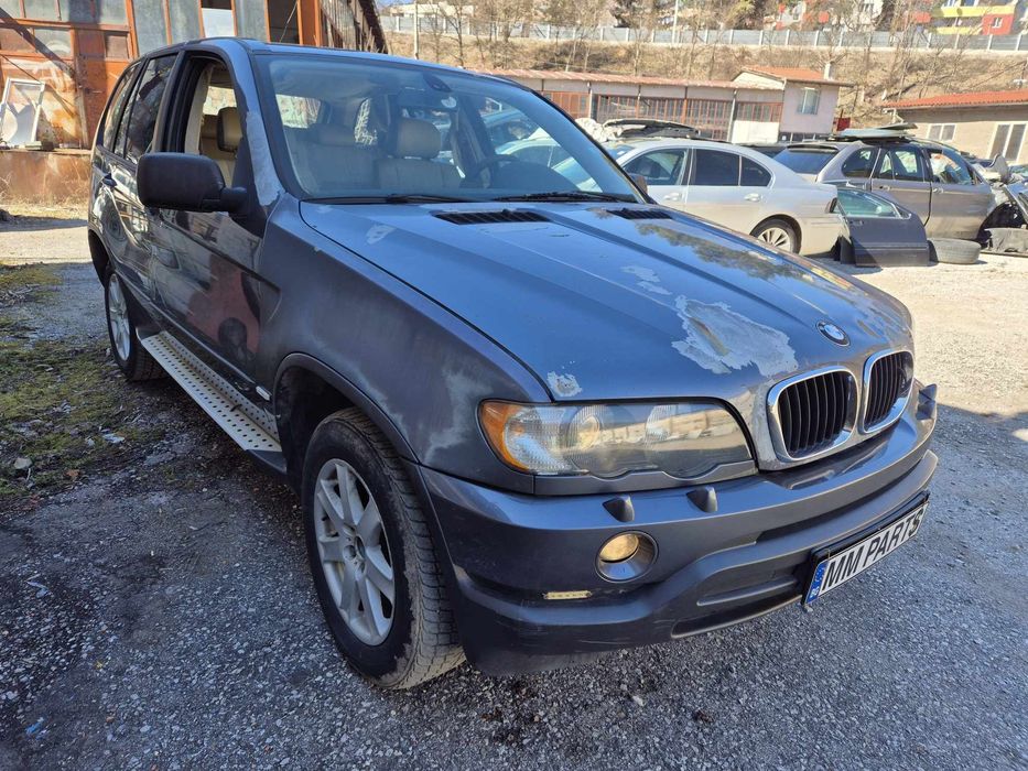 BMW X5 E53 3.0i 231кс M54 ръчка НА ЧАСТИ!