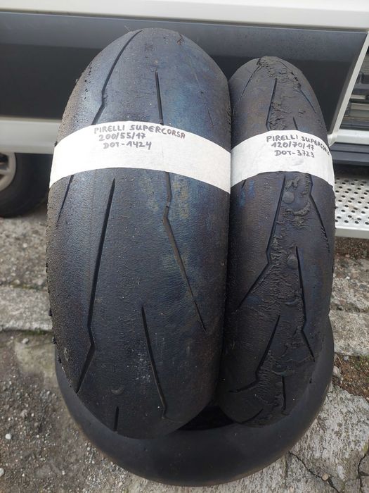 Pirelli supercorsa полусликове за мотор мото гуми гуми за мотор