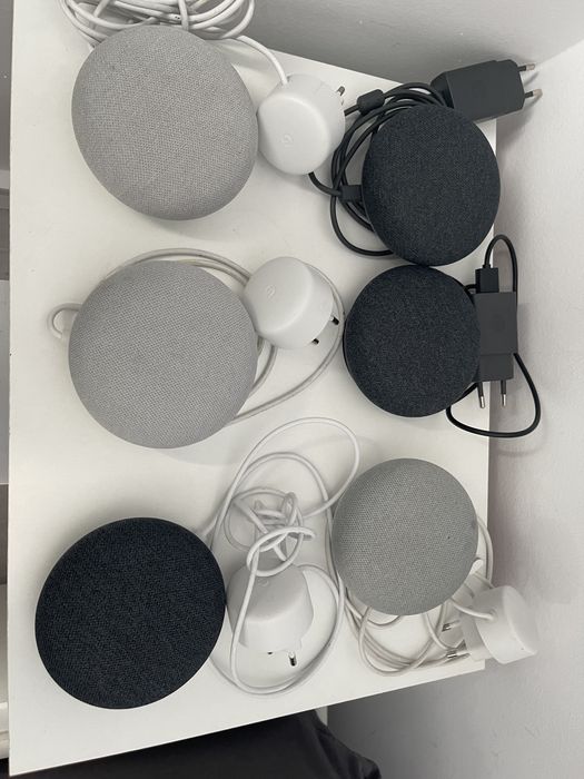 Google smart speaker home nest mini gen2 + gen1