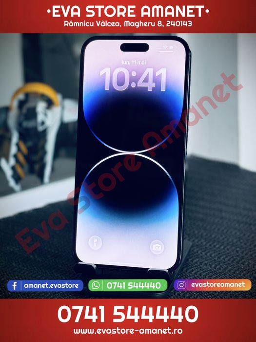 Apple iPhone 14 Pro Max Space Black 128GB Neverlocked