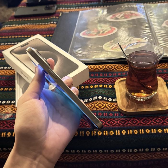 iPhone 15ProMax Natural 256gb 90% Kar dak !