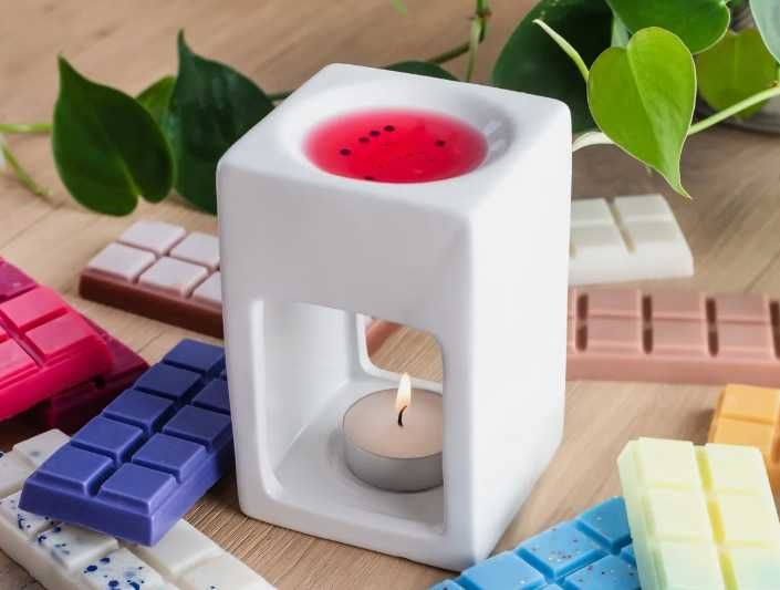 Ръчно изработени ароматни соеви блокчета от соев восък