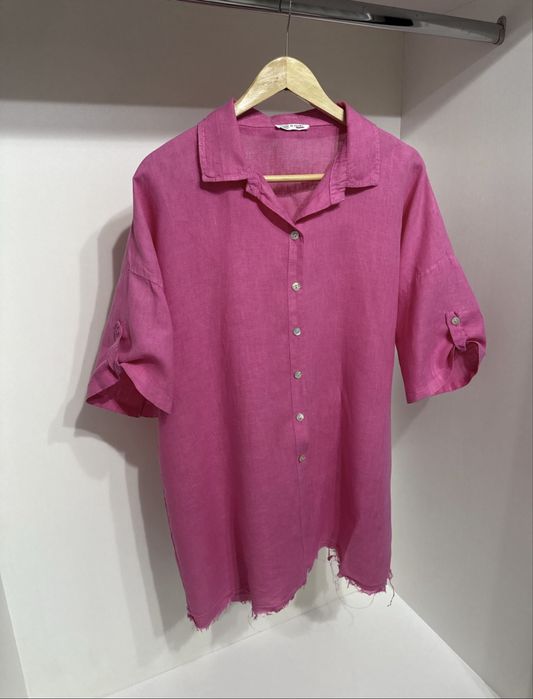 Рубашка женская лен