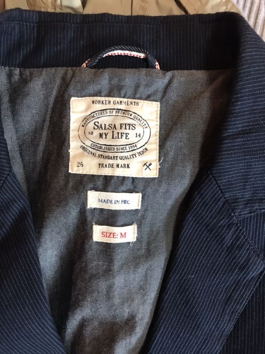 Sacou barbatesc salsa M bleumarin sacou barbati albastru